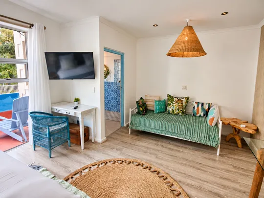 Seating area in the bedroom